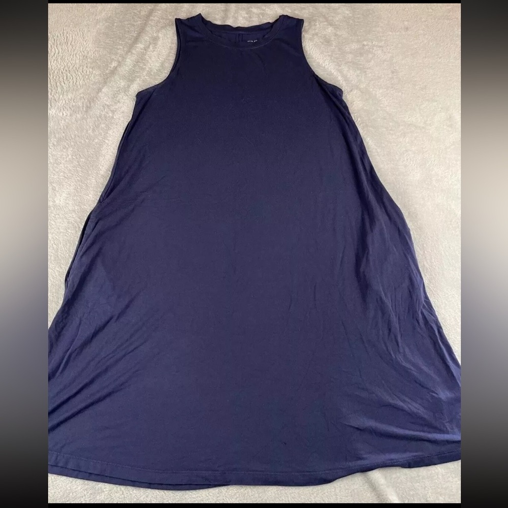 Time and Tru womens sleeveless blue dress size medium